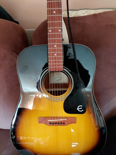 Epiphone acoustic guitar - guitar, in