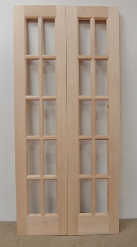 French door pair - pair, external