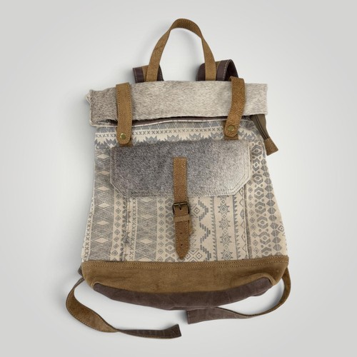 Myra bag large backpack - bag, brown