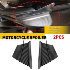 Motorcycle side winglets wind - side,