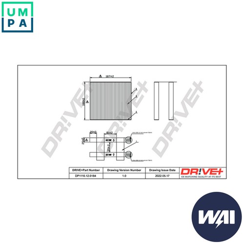 Filter cabin air - filter,