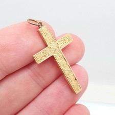 Antique 15ct Gold Crucifix