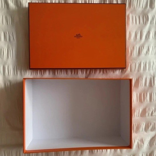 Hermès orange rectangular - hermès,