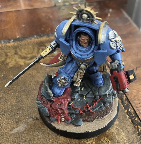 Space marine captain - space, in