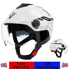 Motorcycle Open Face Helmet