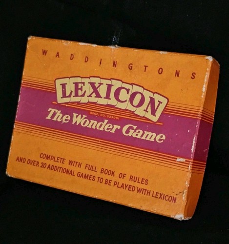 Vintage waddingtons lexicon - vintage,