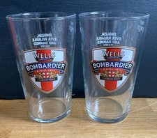 2 X Wells Bombardier Rare Pint