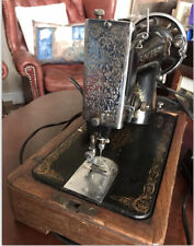 Portable Singer Sewing Machine Antique Vintage No Motor .