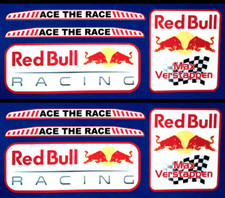 8X RED BULL RACING GRAND PRIX F1 MAX VERSTAPPEN FORMULA 1 VINYL STICKERS