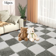 16pcs Soft Shaggy Rugs Fluffy