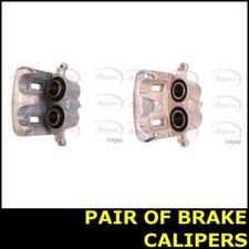 Pair Brake Caliper Front Left