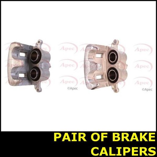 Pair brake caliper front - brake,