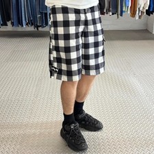 Y2K Billabong baggy checked cargo shorts plaid surf board shorts