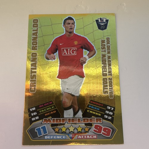 Cristiano ronaldo match attax - cristiano,