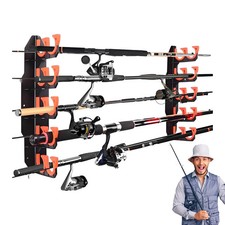 Wall Fishing Rod Holder Wall