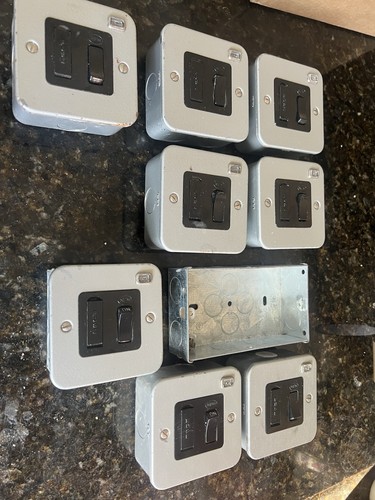 Metal wall sockets new - sockets,