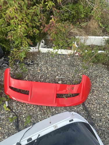 Fiesta spoiler race red - st,