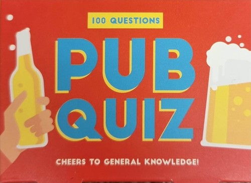 Pub quiz game cards - quiz,