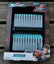 ZURU X-SHOT Refill Darts 100 Pack – Foam Ammo for Nerf & Blaster Guns