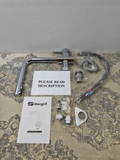 Ibergrif M22109 3 Way Water Filter Tap, Kitchen Drinking Taps Sink Mixer Brass S