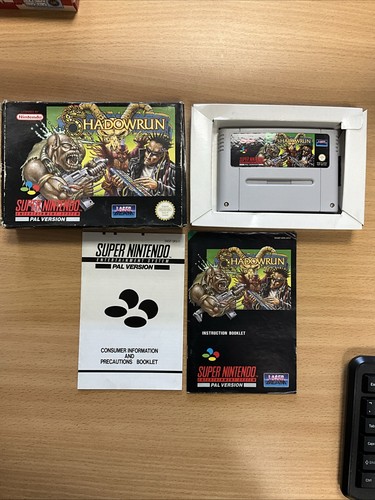 Shadowrun snes super - shadowrun,,