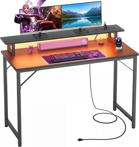 Isunirm gaming desk with - isunirm,