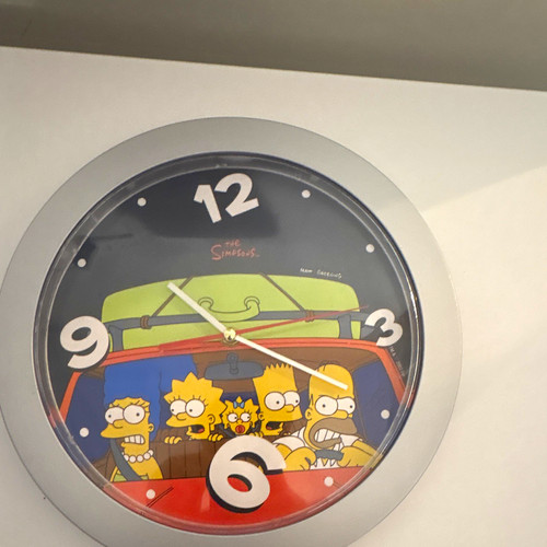 The simpsons vintage round - simpsons,
