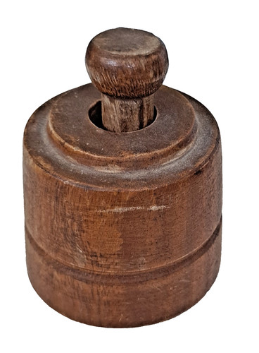 Vintage wooden butter mold - vintage,