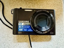 Samsung Digital Camera ST200F 16.1MP Black Tested.