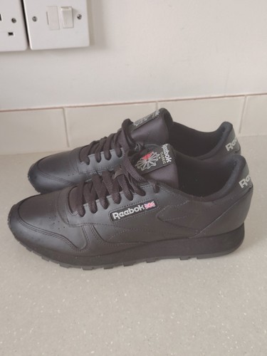 Reebok classic black trainers - reebok,