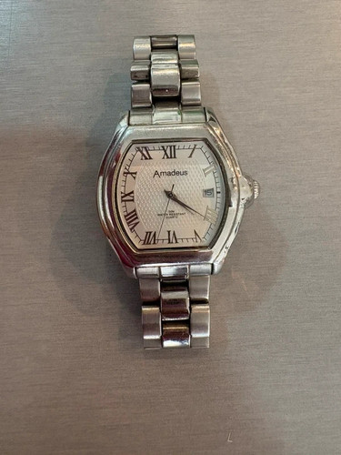 Vintage amadeus silver men - amadeus, men's