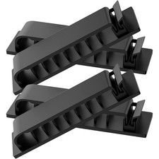  4 Pcs Wire Organisers Cord Holders for Cables Clamp Organizers Desk