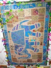 Large Indian Wall Tapestry