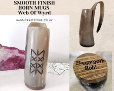 Real Horn mug, Personalized