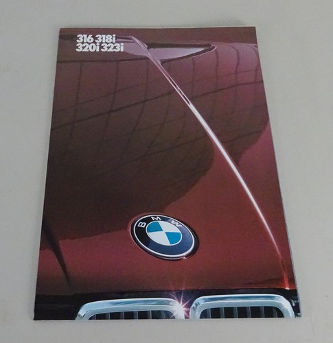 Brochure bmw series e30 - brochure,