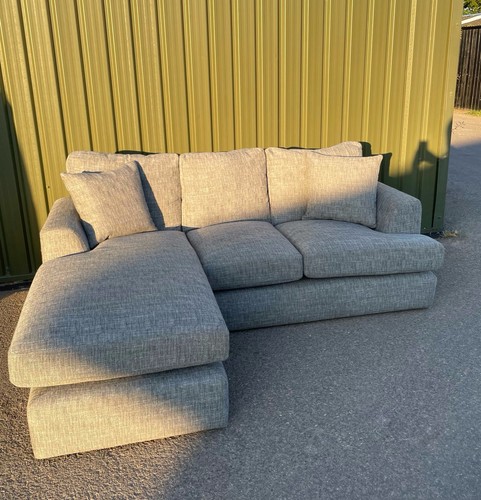 Next grey corner sofa - corner, with