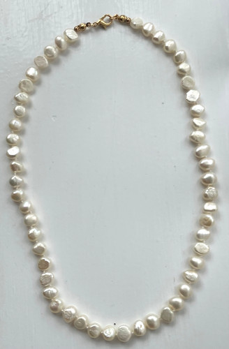 Pearl necklace genuine - necklace, pearls