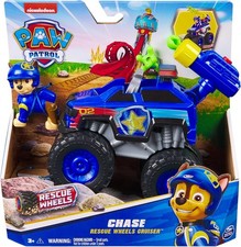 Paw Patrol: Rescue Wheels Chase’s Cruiser, Toy Truck with Projectile Launcher an