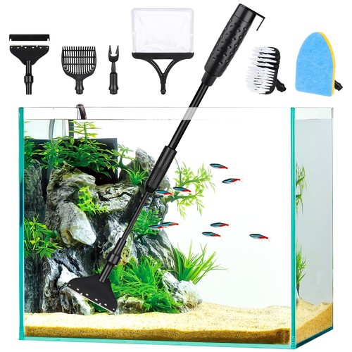 Aqqa fish tank cleaning - fish,