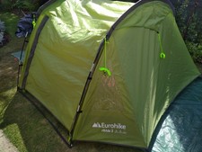Eurohike Ribble 3 Tunnel Tent 3 Man Green (missing porch poles)