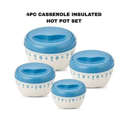 4pc hot pot - set, insulated