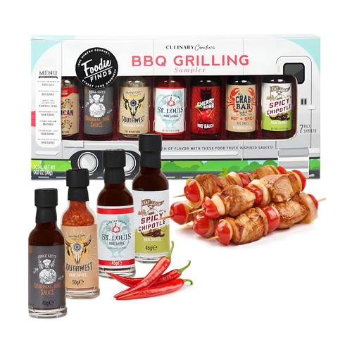 Hot sauce gift - set, airstream