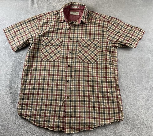 Vintage orvis shirt mens - vintage, size