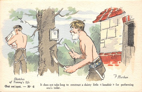 Postcard comic sketches of - postcard,