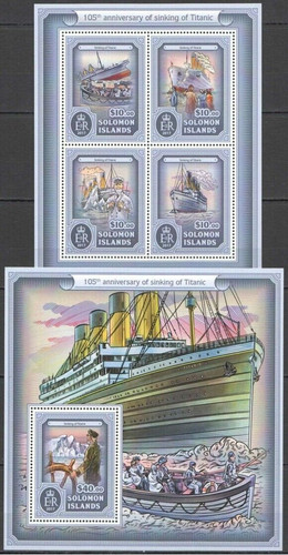 Titanic british liner - -,