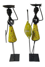 African Style Candle Holder