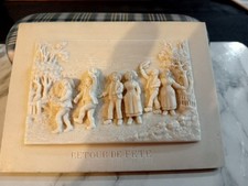 Antique Plaster Relief Plaque