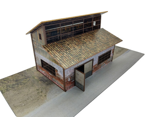 Scale industrial garage - 1:43,