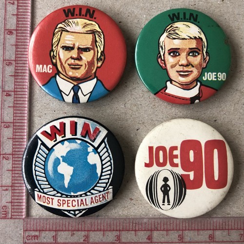 Vintage joe pin badges - vintage, 90