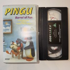 Pingu Barrel Of Fun Vhs Video